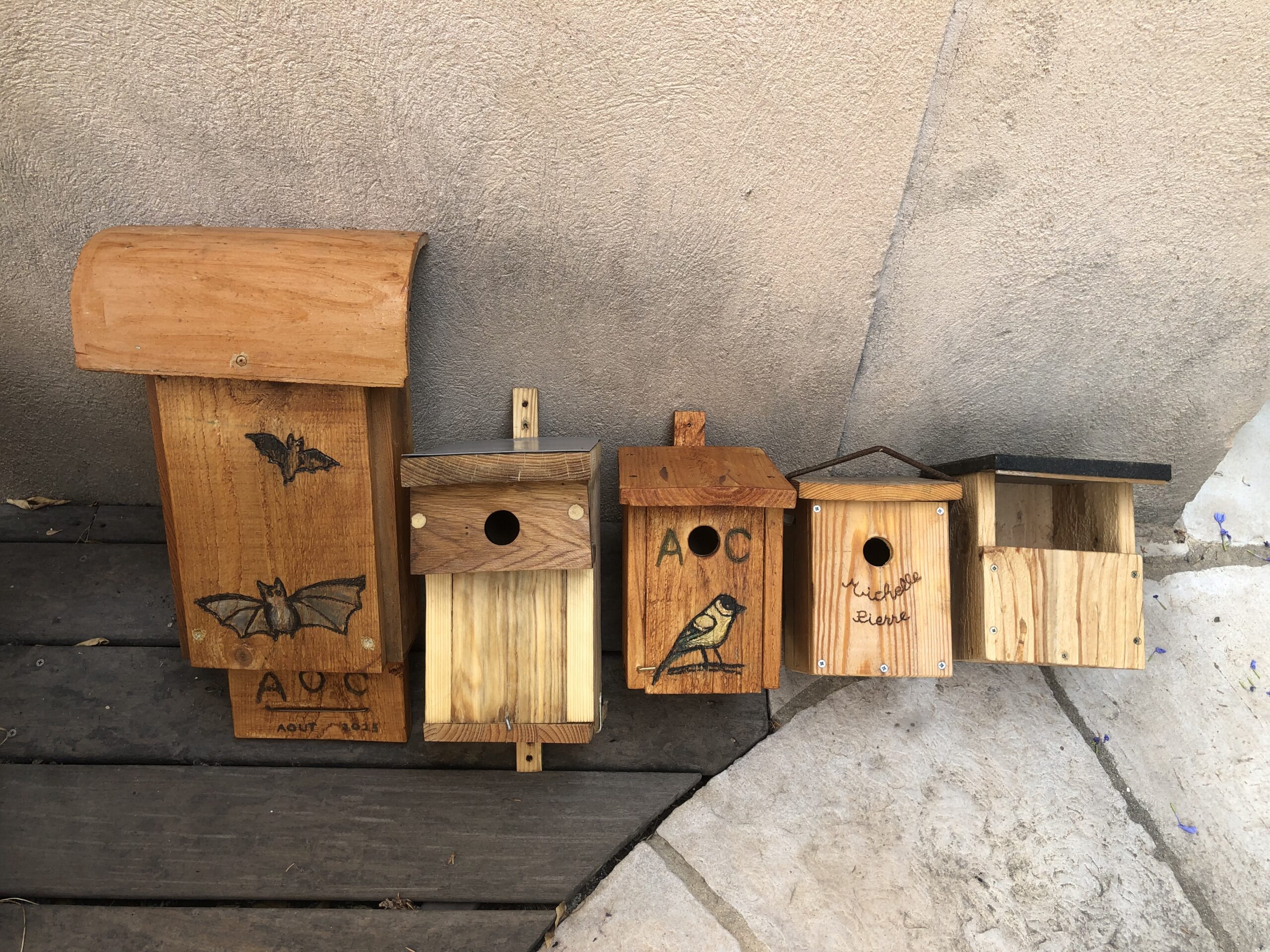 Implantation des nichoirs et gîtes, c’est parti !